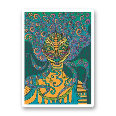 Стикер "Psychedelic Goddess"