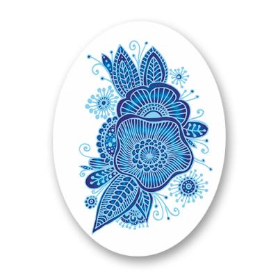 Стикер "Blue Flowers"