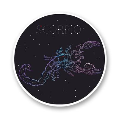 Стикер "Созвездие Скорпион" / "Scorpio"