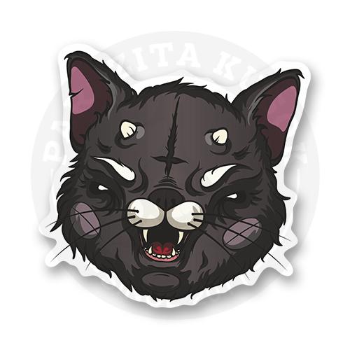Стикер "Черный кот"