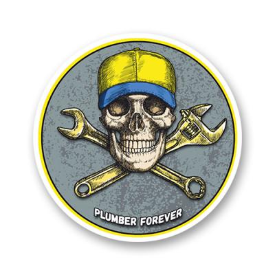 Стикер "Plumber forever !"