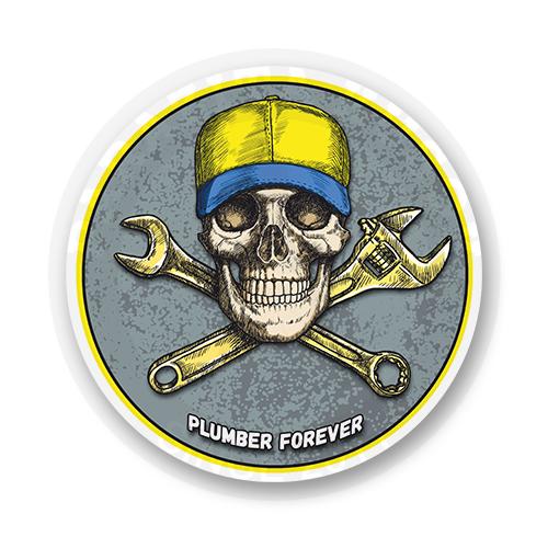 Стикер "Plumber forever !"