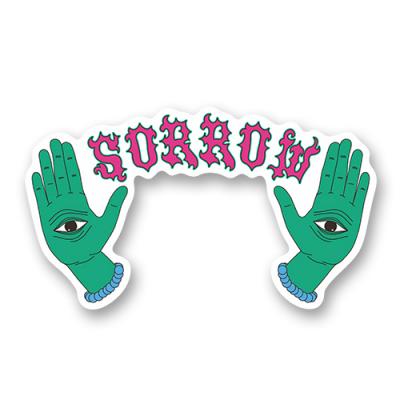 Стикер "hater hands"