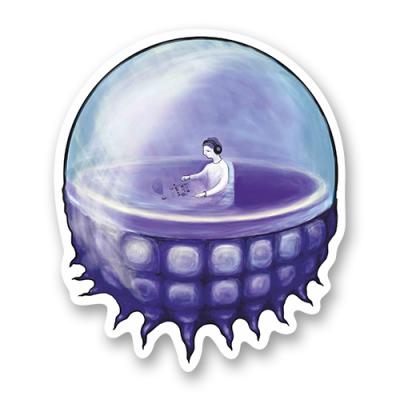 Стикер "UFO"