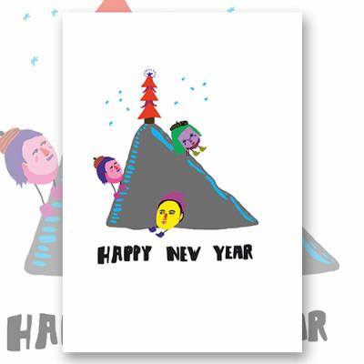 Открытка "Happy New Year"