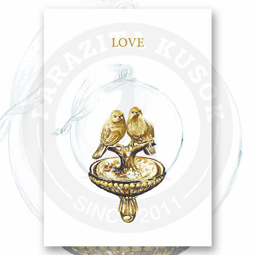 Открытка "LOVE 2"