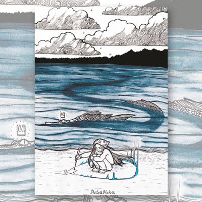 Стикер "Под водой"