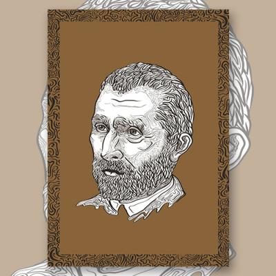 Открытка "Ван Гог"