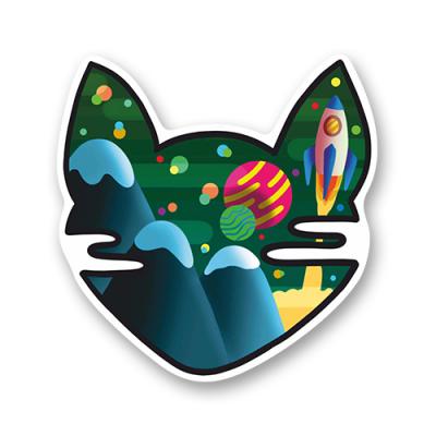 Стикер "КосмоКот"