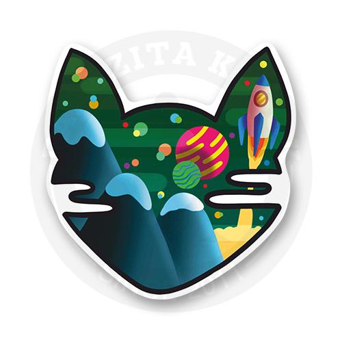 Стикер "КосмоКот"
