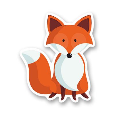 Стикер "Лиса"