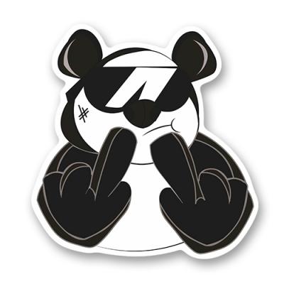 Стикер "Дерзкая панда"