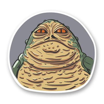 Стикер "Джабба Хатт"