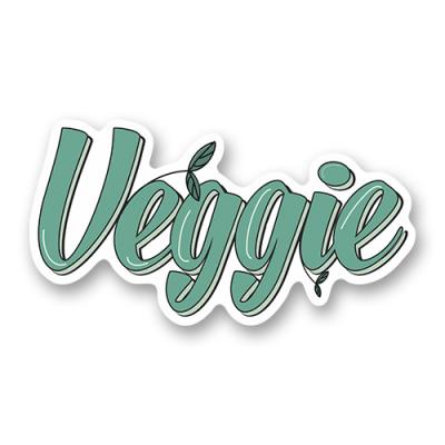 Стикер "Go veggie!"