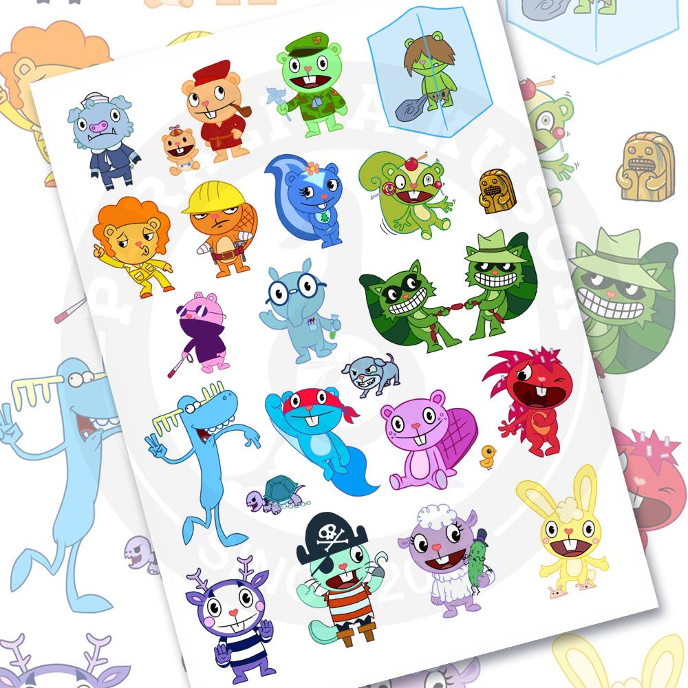 Стикеры хэппи. Happy Tree friends наклейки. Наклейки с Хэппи три френдс. Хэппи три френдс Стикеры. Happy Tree friends Озон.