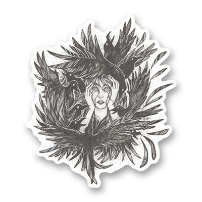 Стикер "Орнитофобия"