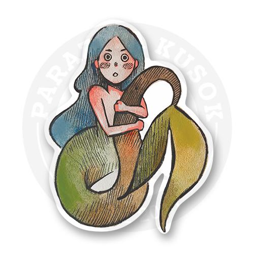 Стикер "Русалочка"