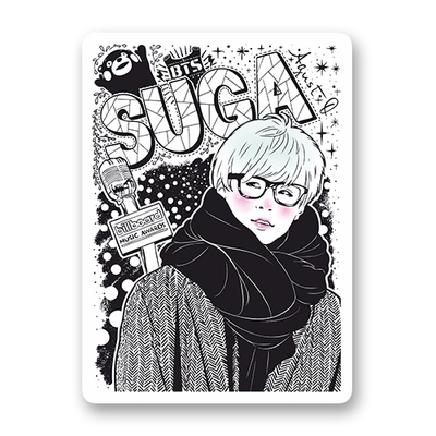 Стикер "BTS: Мин Юнги"