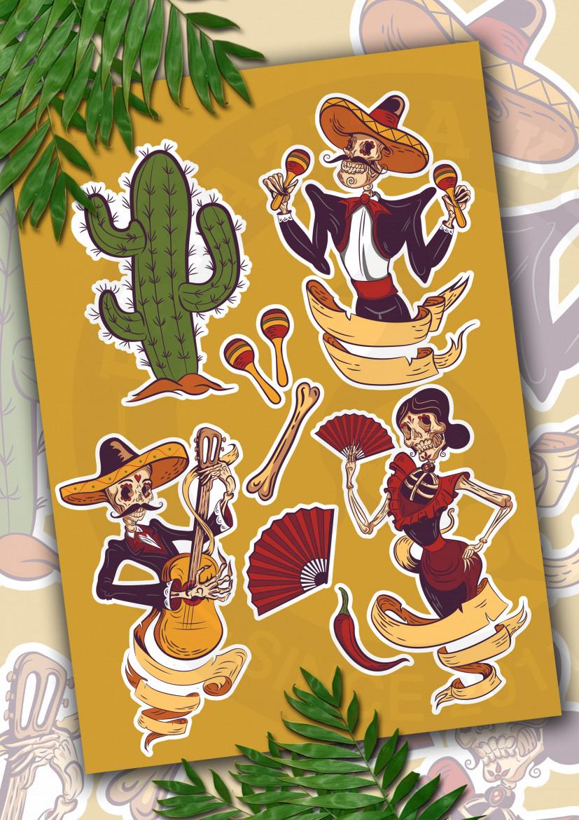 Купить стикерпак Мексика - Стикерпаки