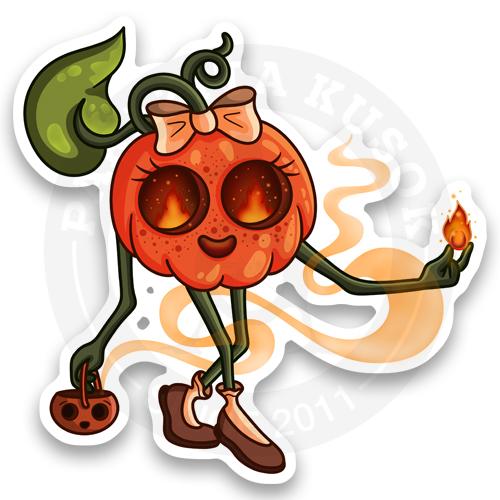 Тыквенная девушка