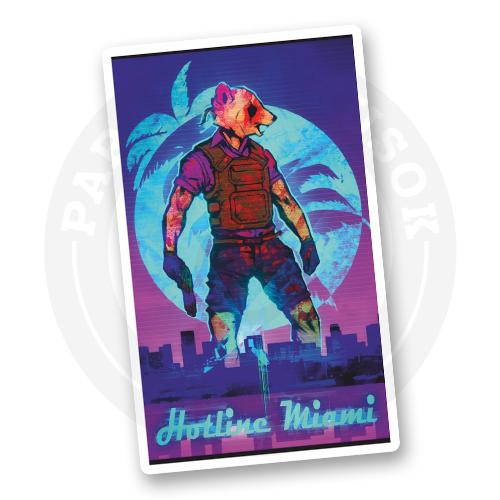 Стикер "Hotline Miami"