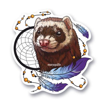 Стикер "Хорек"