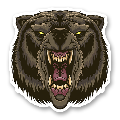 Голова медведя.