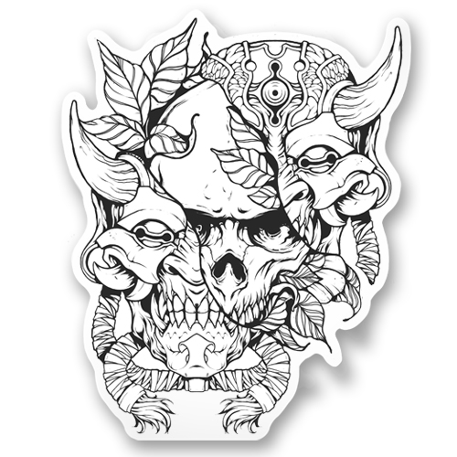 Демон они маска