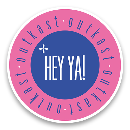 Стикер "Hey Ya!"