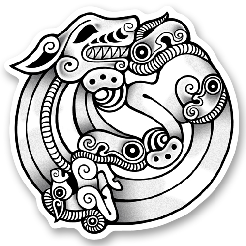 Скифские тату. Зверь