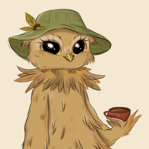 Совушка кофейная