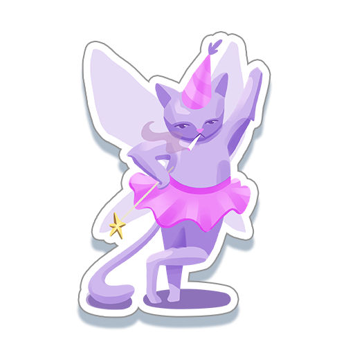 Кот фея