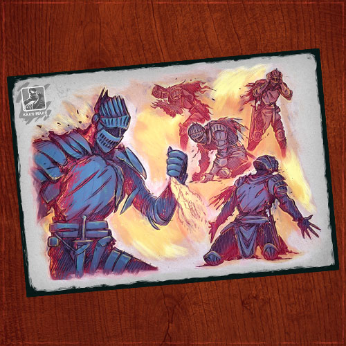 Открытка &laquo;Dark Souls&raquo;