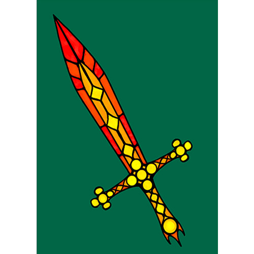 Витражный меч
