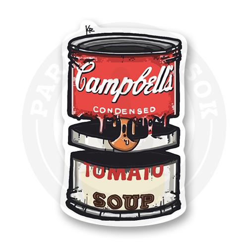 Sticker "Campbell soup"