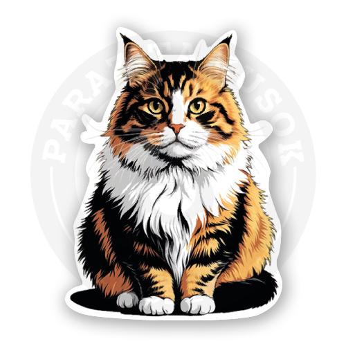Стикер &laquo;Кошка&raquo;