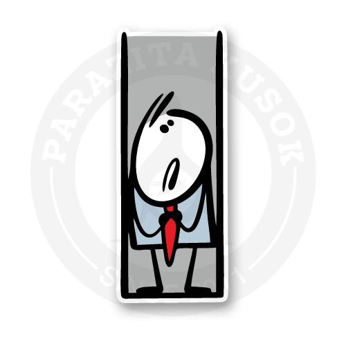 Стикер &laquo;Загнать себя в рамки&raquo;