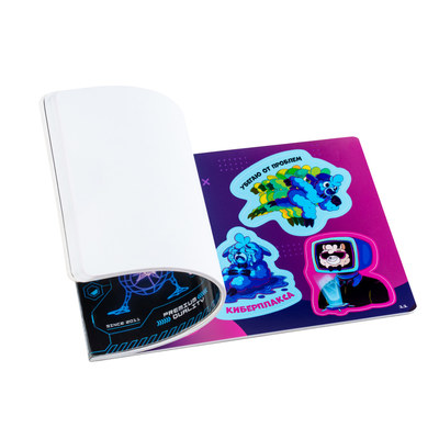 Книга с наклейками &laquo;Parazita Kusok 6 &mdash; CyberPunk&raquo;