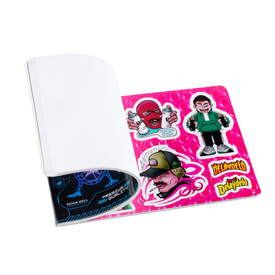 Книга с наклейками &laquo;Parazita Kusok 6 &mdash; CyberPunk&raquo;