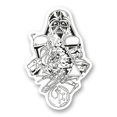 Стикер "Звездный войны" / "Star Wars"