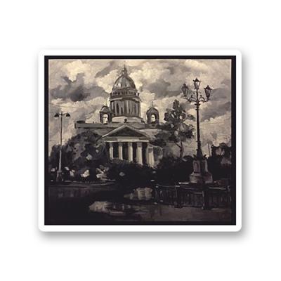 Стикер "Санкт-Петербург в серых тонах"