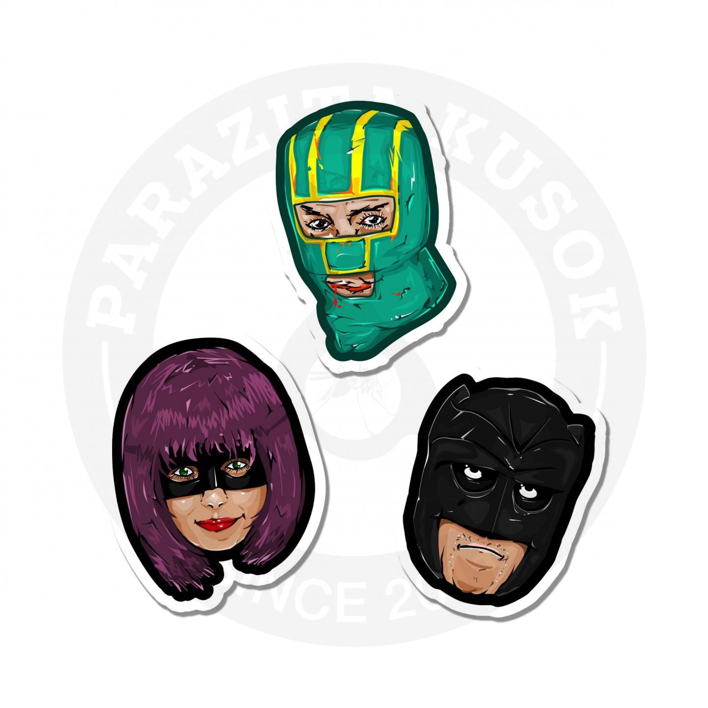 Купить стикерпак Наклейки "Пипец" - 0