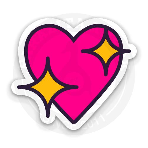 Стикер Сердечко