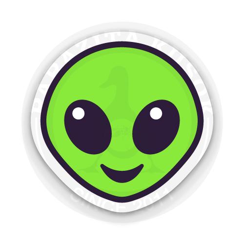 Смайлик-инопланетянин