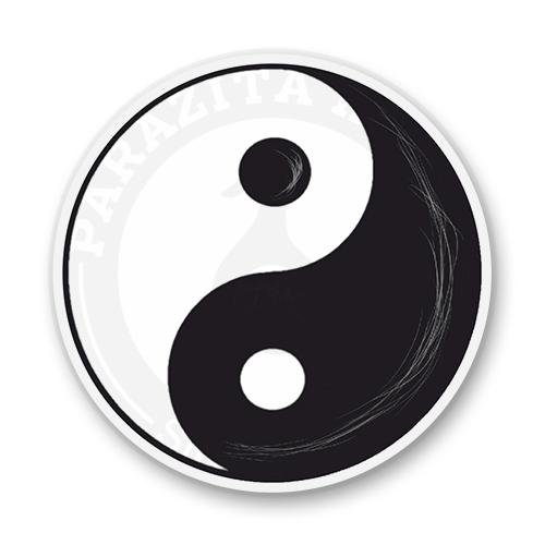 Наклейка инь янь. Стикер инь янь. Фотосессия в стиле инь янь. Инь янь черно белое. Стикер инь янь.