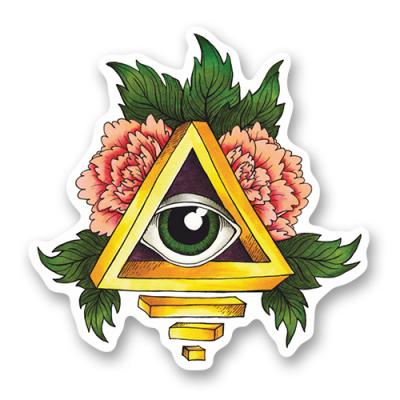 Стикер "Всевидящее око"