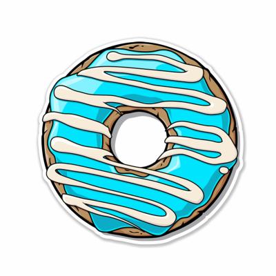 Стикер Пончик