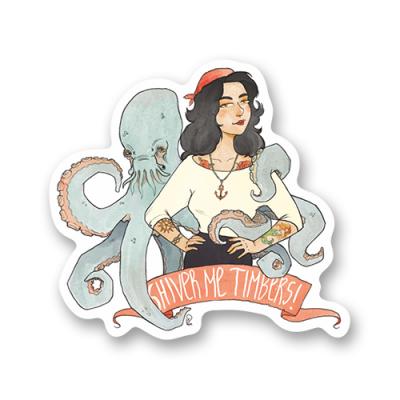 Стикер "Shiver me timbers!"