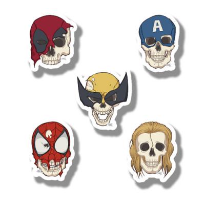 Стикерпак &laquo;Dead heroes skulls&raquo;