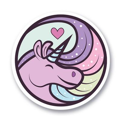 Наклейка Единорог